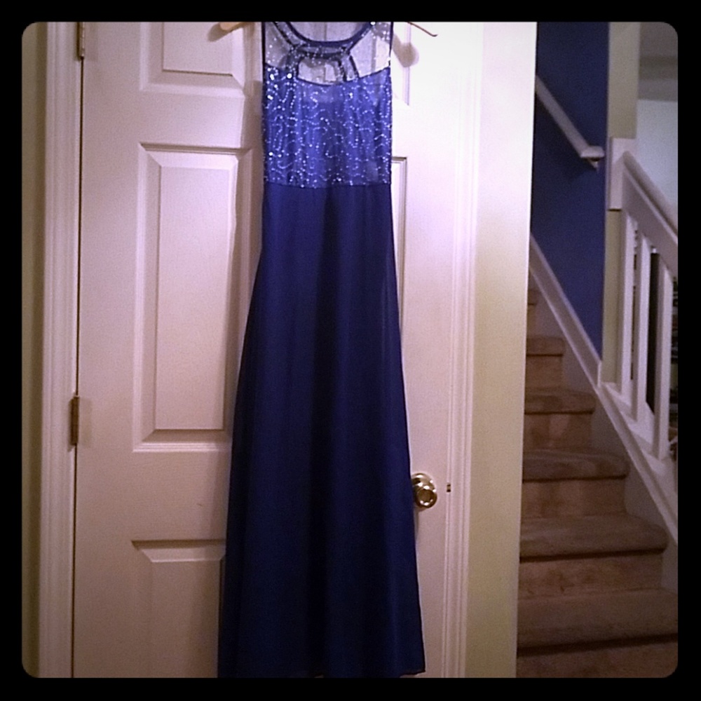 Royal Blue Dress